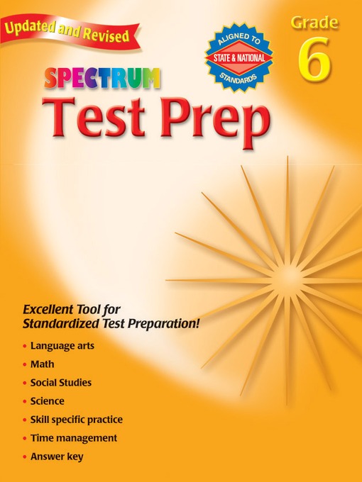 Title details for Test Prep, Grade 6 by Dale Foreman - Available